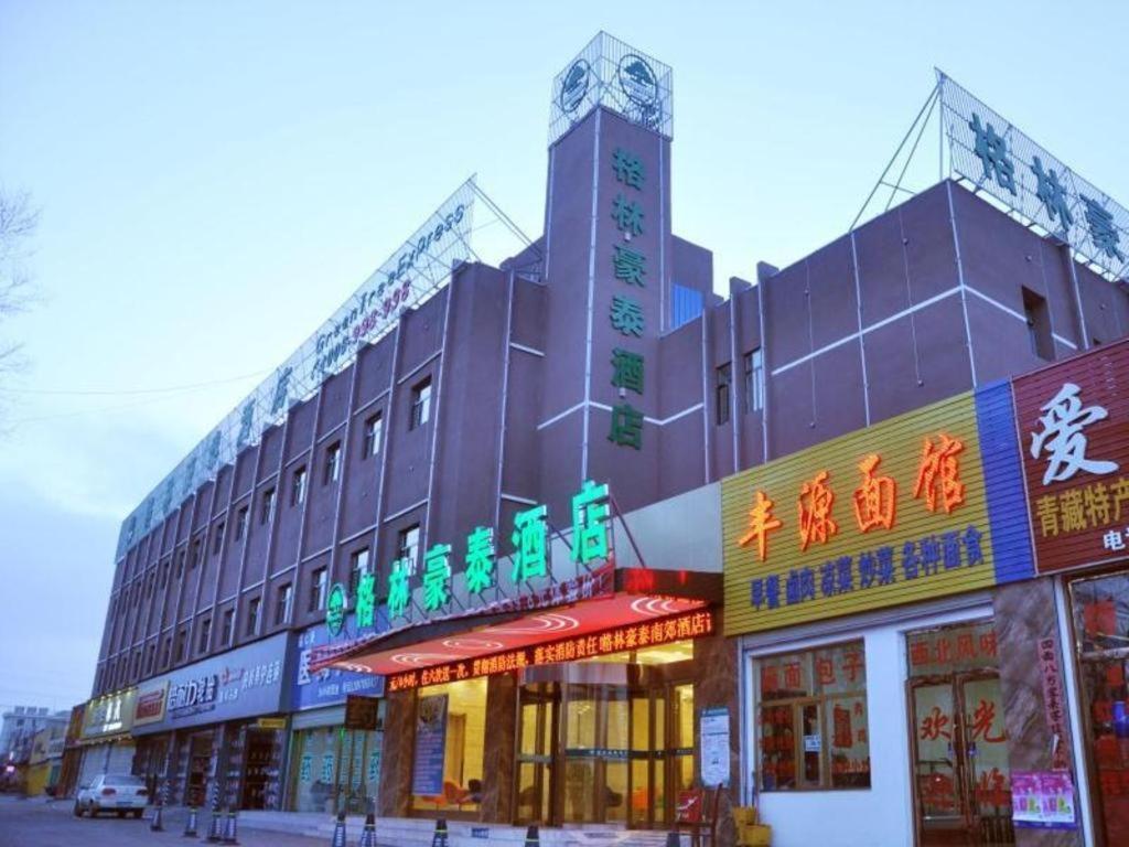 Greentree Inn Haixi Geermu Southern Suburbs Express Hotel Golmud Exterior foto